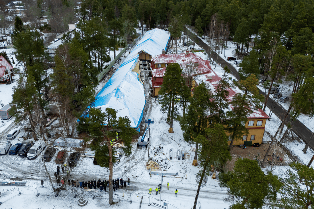 Uue koolimaja sarikapidu